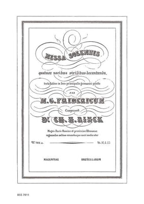 Missa Solemnis - Choral Score