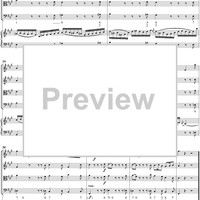 Clavier Concerto No. 4 in A Major, Movement 2 - Score