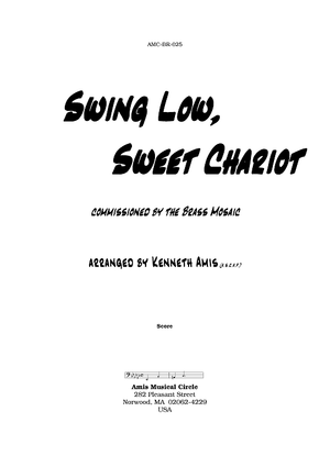 Swing Low, Sweet Chariot - Introductory Notes