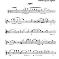 Messe solenne [set of parts] - Flute
