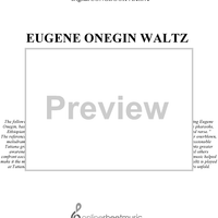 Eugene Onegin Waltz