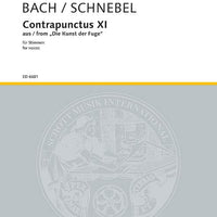 Bach-Contrapuncti - Choral Score