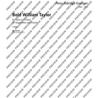 Bold William Taylor