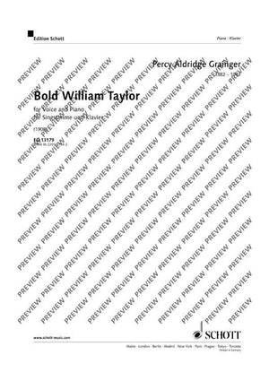 Bold William Taylor