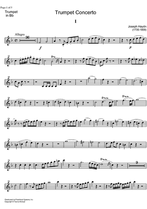Concerto Eb Major - Trumpet in B-flat