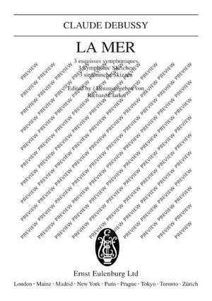 La Mer - Full Score