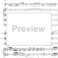 "A Berenice e Vologeso", recitative and "Sol nascente", aria, K61c (K70) - Full Score