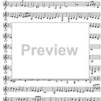Prelude and Fugue No. 5 KV404A - Bass Clarinet