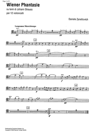 Wiener Phantasie - Cello 4