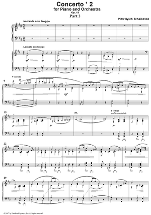 Concerto No. 2 for Piano and Orchestra, Part 2