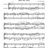 Just We Two - Euphoniums TC
