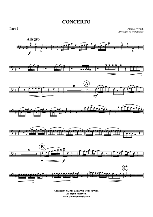 Concerto - Part 2