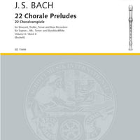 22 Chorale Preludes - Performing Score