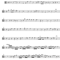 Sonata a 6 - Viola 1