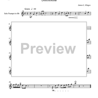 Sinfonia - Solo Trumpet in B-flat