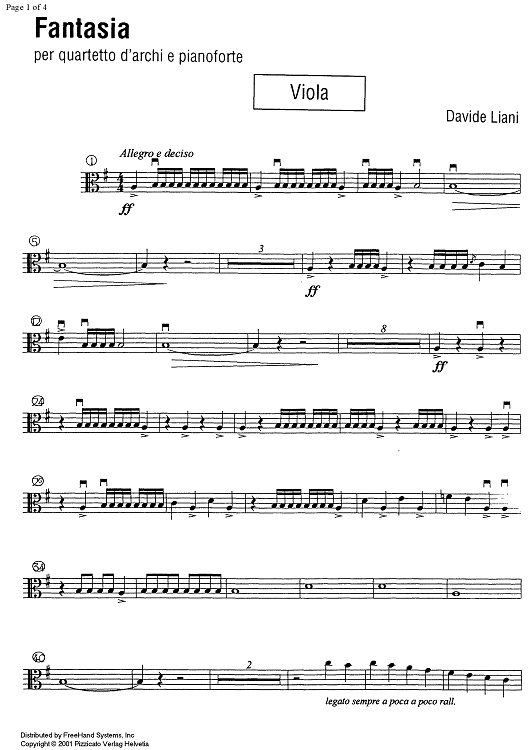 Fantasia - Viola