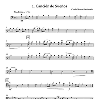 Suite Hispaniola for Cello Quartet - Cello 2