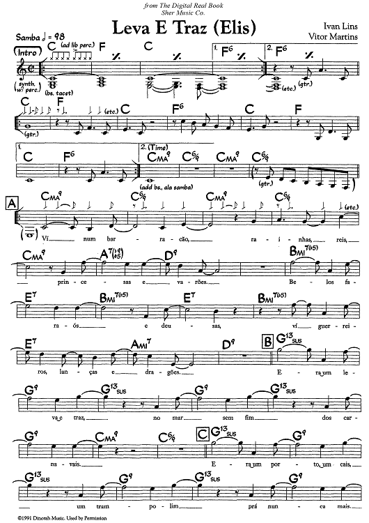 Leva E Traz (Elis) - C Instruments