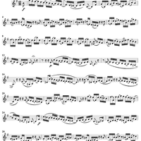 "Wir waren schon zu tief gesunken", Aria, No. 3 from Cantata No. 9: "Es ist das Heil uns kommen her" - Violin