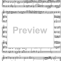 Prelude and Fugue No. 4 KV404A - Score