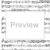 Sonata en Quatuor - Score