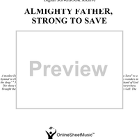 Almighty Father, Strong To Save