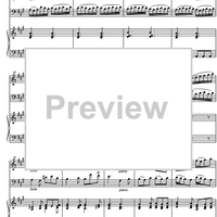 Sonata No. 6 A Major - Score