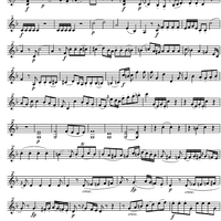 Divertimento No.10 F Major KV247 - Violin 2