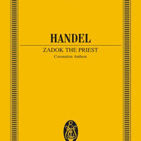 Zadok The Priest - Full Score