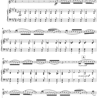 Spanish Dance in A Major, Op. 12, No. 3 - Piano Score