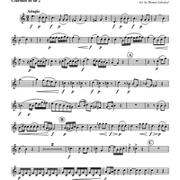 Adagio, K. 411 - Clarinet 2
