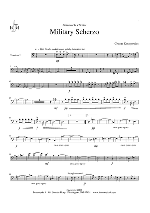 Military Scherzo - Trombone 2