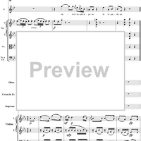 "A questo seno deh vieni", recitative and "Or che il cielo a me", aria, K374 - Full Score
