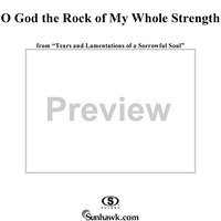 O God the Rock of My Whole Strength
