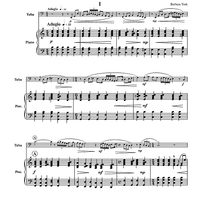 Three Romances for Susie - Piano Score
