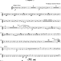 Symphony No. 41 in C Major, K551 ("Jupiter") - Trumpet 1