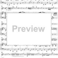 Gavotte - Piano Score