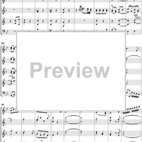Divertimento No. 4 in B-flat major, K186 - Full Score
