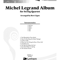 Michel Legrand Album - Score