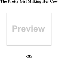 The Pretty Girl Milking Her Cow