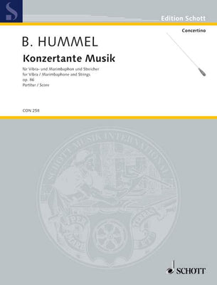 Konzertante Musik - Score