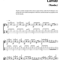 Curvas (Rumba) - Guitar