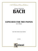 Concerto for Two Pianos in C Minor, BWV1062