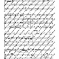 String quartet no. 4 - Score and Parts