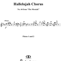 Hallelujah Chorus - Flutes