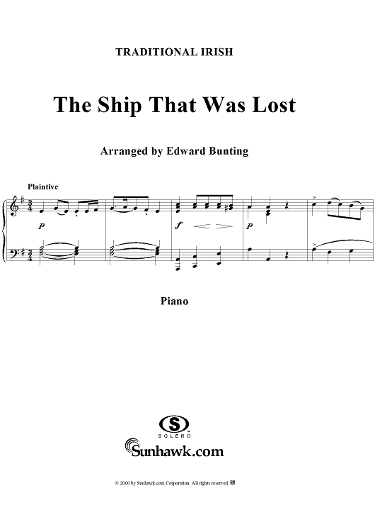 The Ship That Was Lost