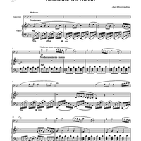 Serenade for Susan - Piano Score
