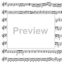 Quintet A Major KV581 - Violin 2