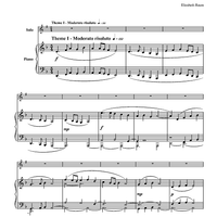 Variations for Trumpet and Piano - Piano