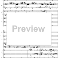 Flute & Harp Concerto in C Major, Movement 1 K297c (K299) - Full Score